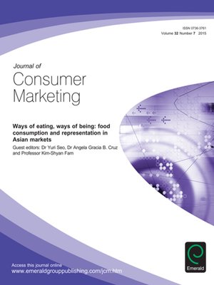 cover image of Journal of Consumer Marketing, Volume 32, Number 7